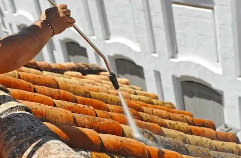 Nettoyage de toitures - Saint-Côme-et-Maruéjols